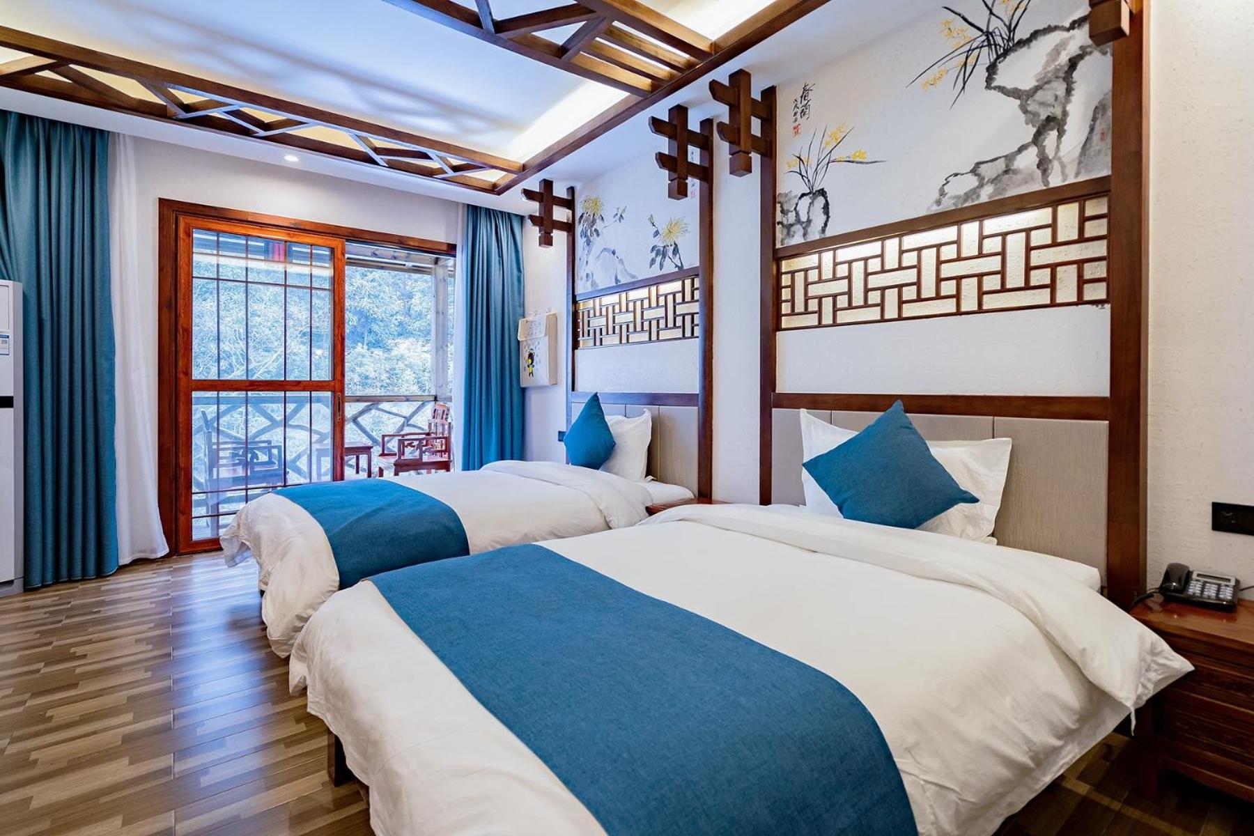 一树一花客栈眷恋店 Apartment Wulingyuan Luaran gambar